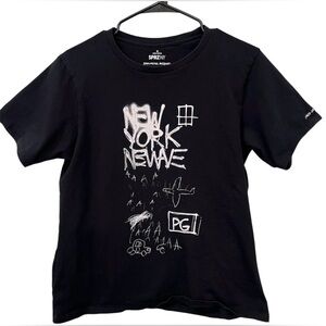 SPRZ NY x Jean-Michel Basquiat “New York New Wave” Graphic Tee –‎ Size M